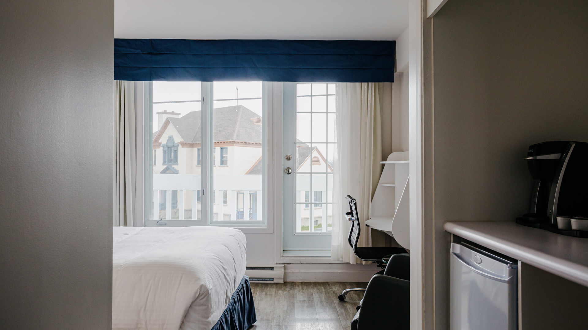 Chambre Confort : 1 lit Queen